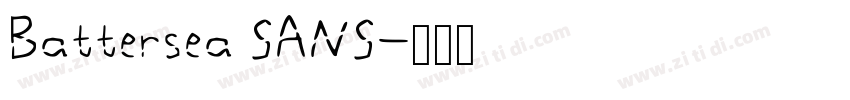Battersea SANS字体转换 Battersea SANS字体转换